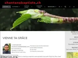 Sites similar to chantanabaptiste.ch