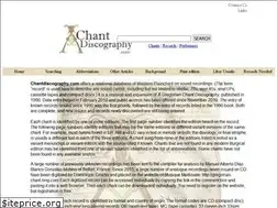 Sites similar to chantdiscography.com