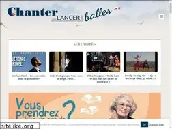Sites similar to chantercestlancerdesballes.fr