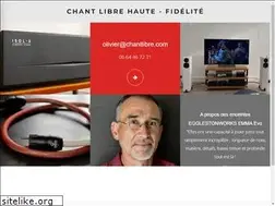 Sites similar to chantlibre.fr