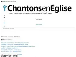 Sites similar to chantonseneglise.fr