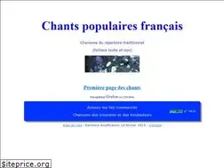 Sites similar to chants-populaires-francais.com