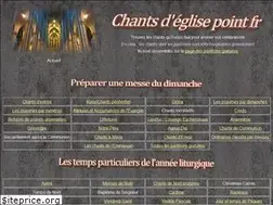 Sites similar to chantsdeglise.fr