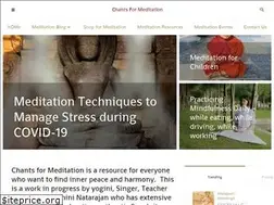 Sites similar to chantsformeditation.com
