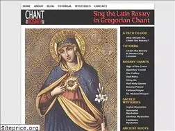 Sites similar to chanttherosary.com