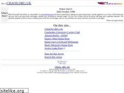 Sites similar to chaos.org.uk