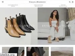 Sites similar to chaosandharmonyshoes.com