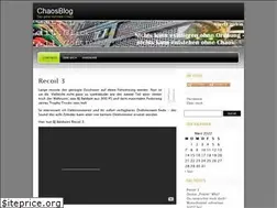Sites similar to chaosblog.wordpress.com