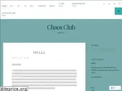 Sites similar to chaosclub.wordpress.com