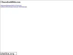 Sites similar to chaosdeathfish.com