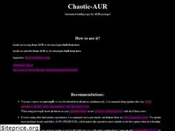 Sites similar to chaotic.cx