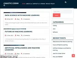 Sites similar to chaoticcoding.info