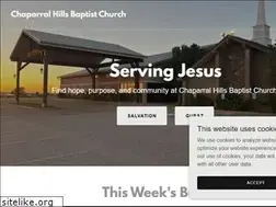 Sites similar to chaparralhills.org