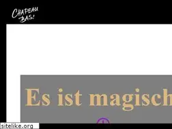 Sites similar to chapeau-bas.de