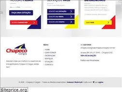 Sites similar to chapecocargas.com.br