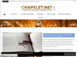 Sites similar to chapelet.net
