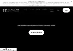Sites similar to chapelgate.org