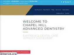 Sites similar to chapelhilladvanceddentistry.com