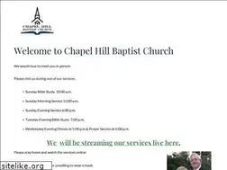 Sites similar to chapelhillbaptist.com