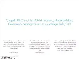 Sites similar to chapelhillchurch.org