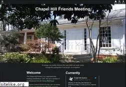 Sites similar to chapelhillfriends.org