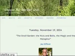 Sites similar to chapelhillgardenclub.net