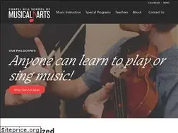 Sites similar to chapelhillschoolofmusicalarts.com