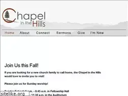 Sites similar to chapelinthehills.org