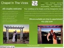 Sites similar to chapelinthevines.com