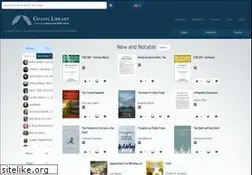 Sites similar to chapellibrary.org