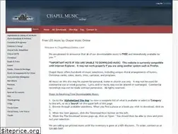 Sites similar to chapelmusiconline.com