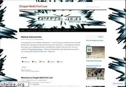 Sites similar to chapelnextfortlee.wordpress.com