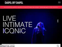 Sites similar to chapeloffchapel.com.au