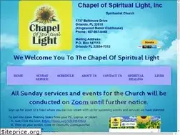 Sites similar to chapelofspirituallight.org
