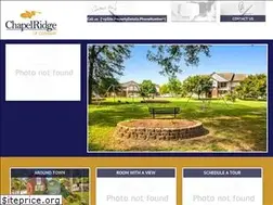 Sites similar to chapelridgeofconway.com
