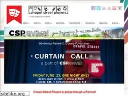 Sites similar to chapelstreetplayers.org
