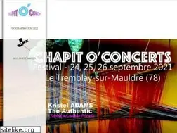 Sites similar to chapitoconcerts.fr