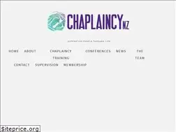 Sites similar to chaplaincynz.org.nz