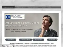 Sites similar to chaplainsinternationalinc.com
