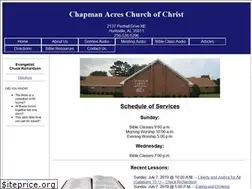 Sites similar to chapmanacres.org