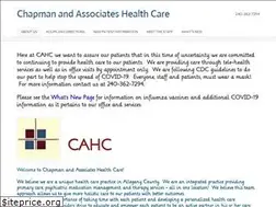 Sites similar to chapmanandassociateshealthcare.com