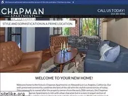 Sites similar to chapmanapts.com