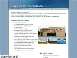 Sites similar to chapmanfence.com