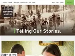 Sites similar to chapmanmuseum.org