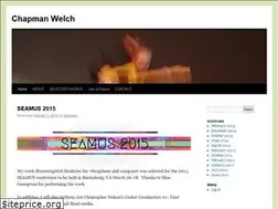 Sites similar to chapmanwelch.com