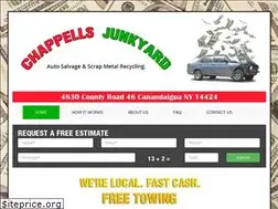 Sites similar to chappellsjunkyard.com