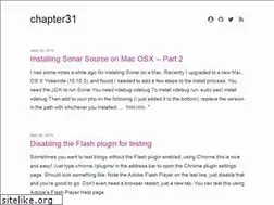 Sites similar to chapter31.com