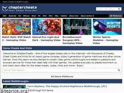 Sites similar to chaptercheats.com