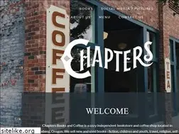 Sites similar to chaptersbooksandcoffee.com