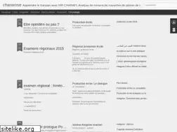 Sites similar to charafrancais.blogspot.com